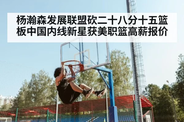 杨瀚森发展联盟砍二十八分十五篮板中国内线新星获美职篮高薪报价